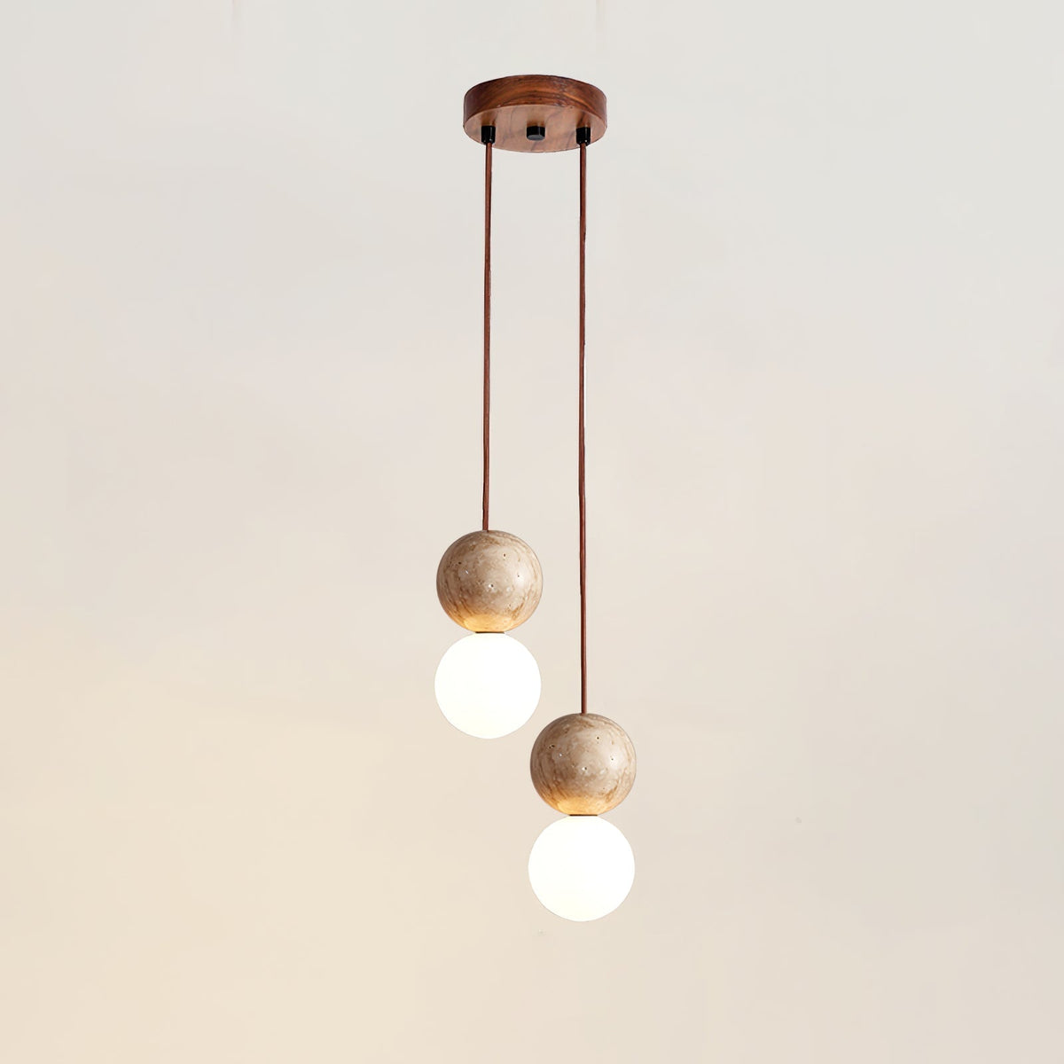 Serinelle Travertine Pendant Light