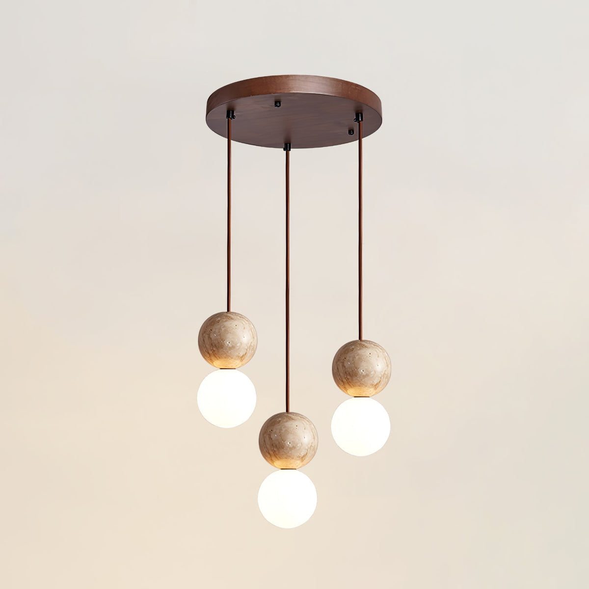 Serinelle Travertine Pendant Light