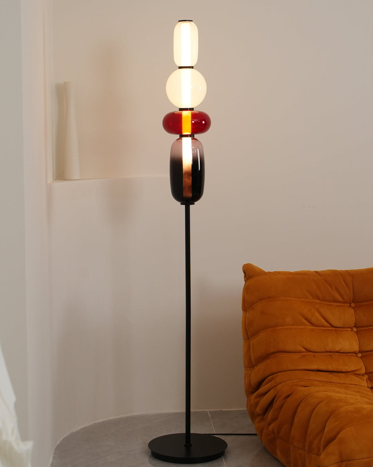 Velarelle Floor Light Candiedplayful Glass