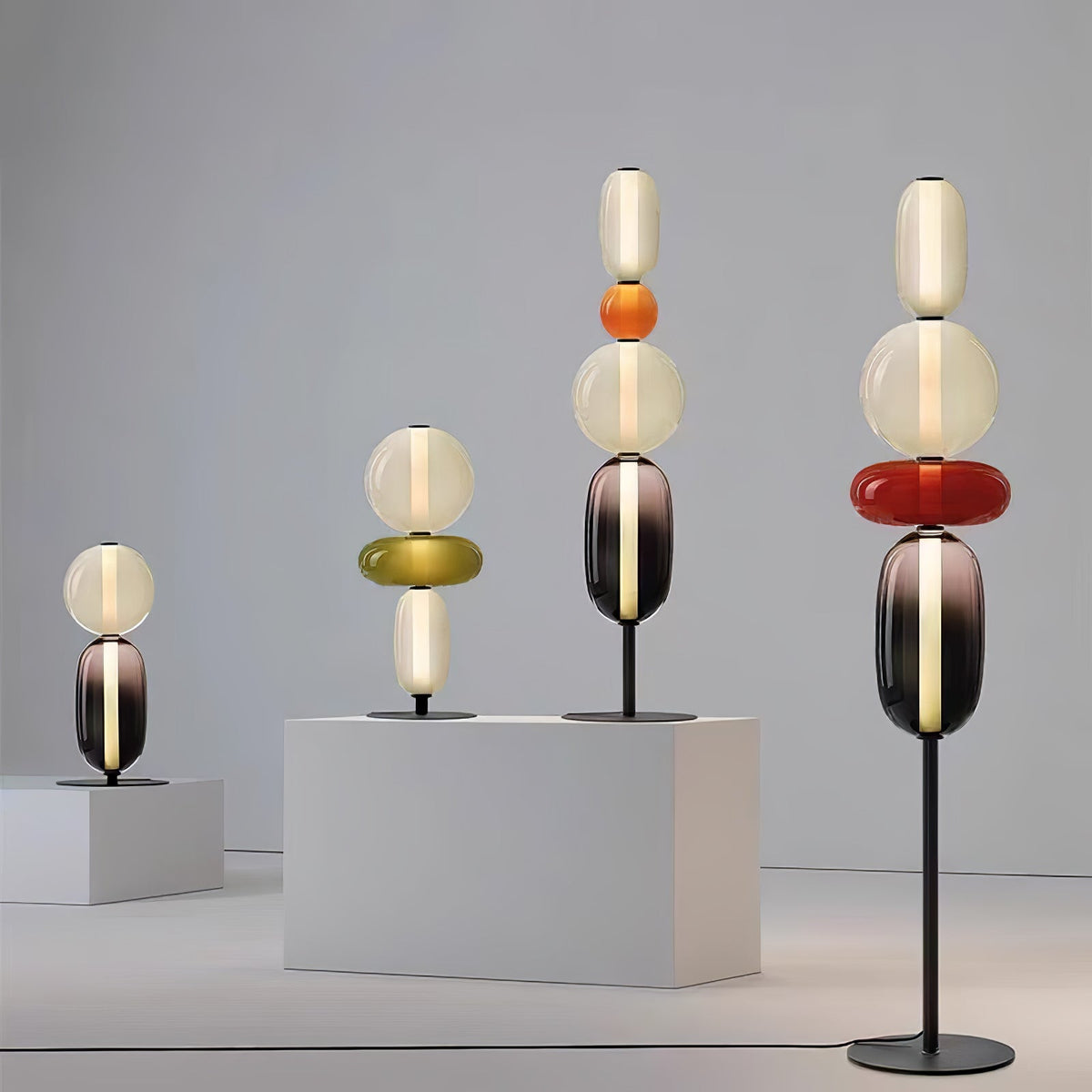 Velarelle Floor Light Candiedplayful Glass