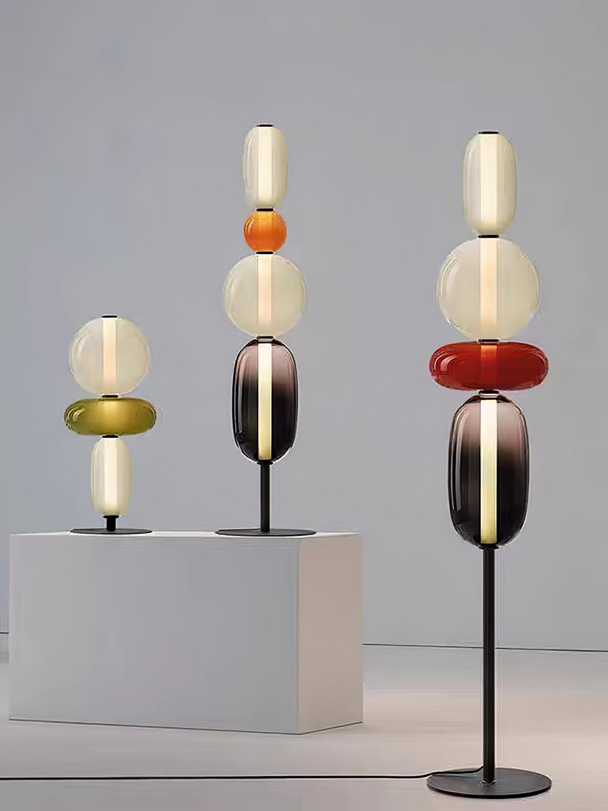 Velarelle Floor Light Candiedplayful Glass