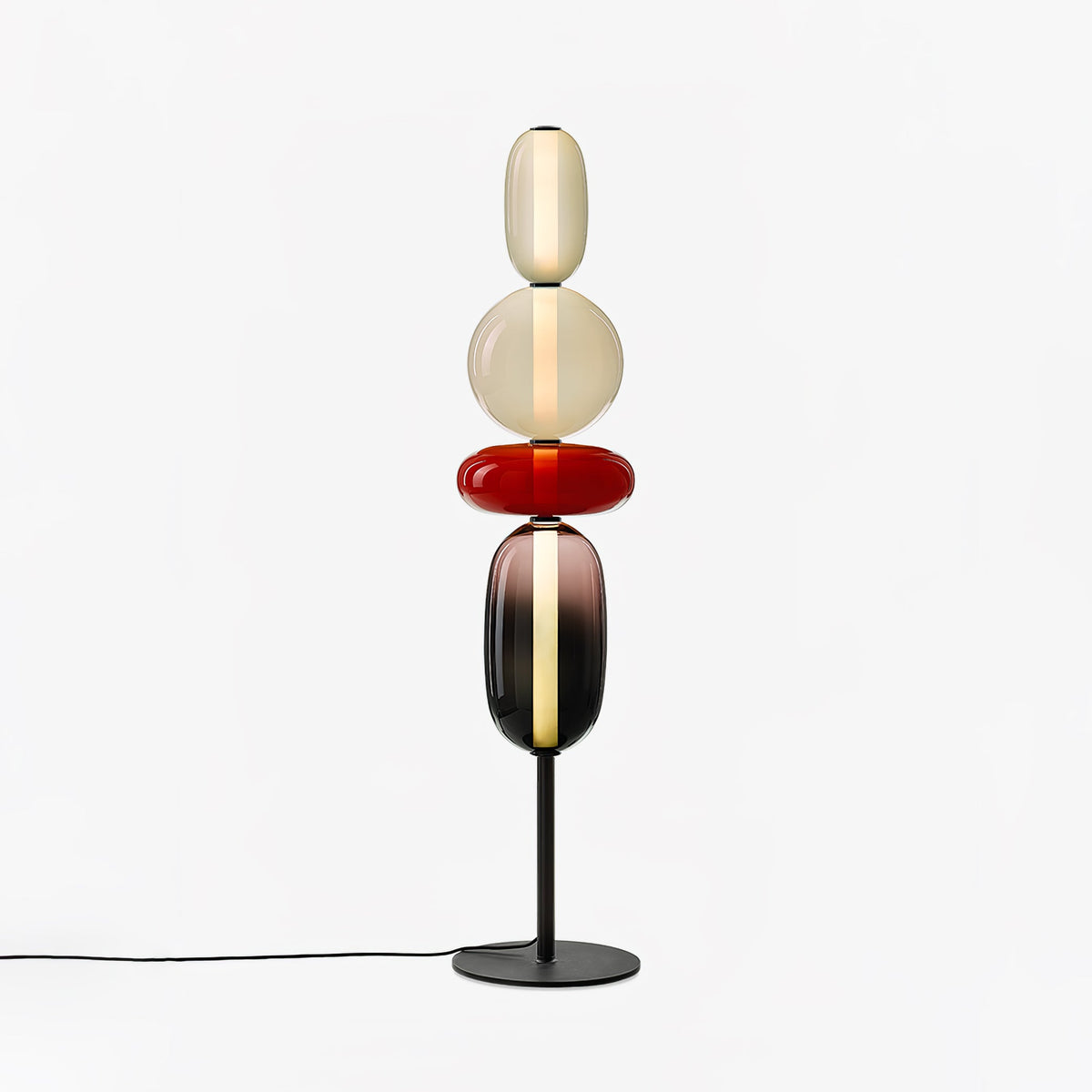 Willowshire Glass Floor Lamp