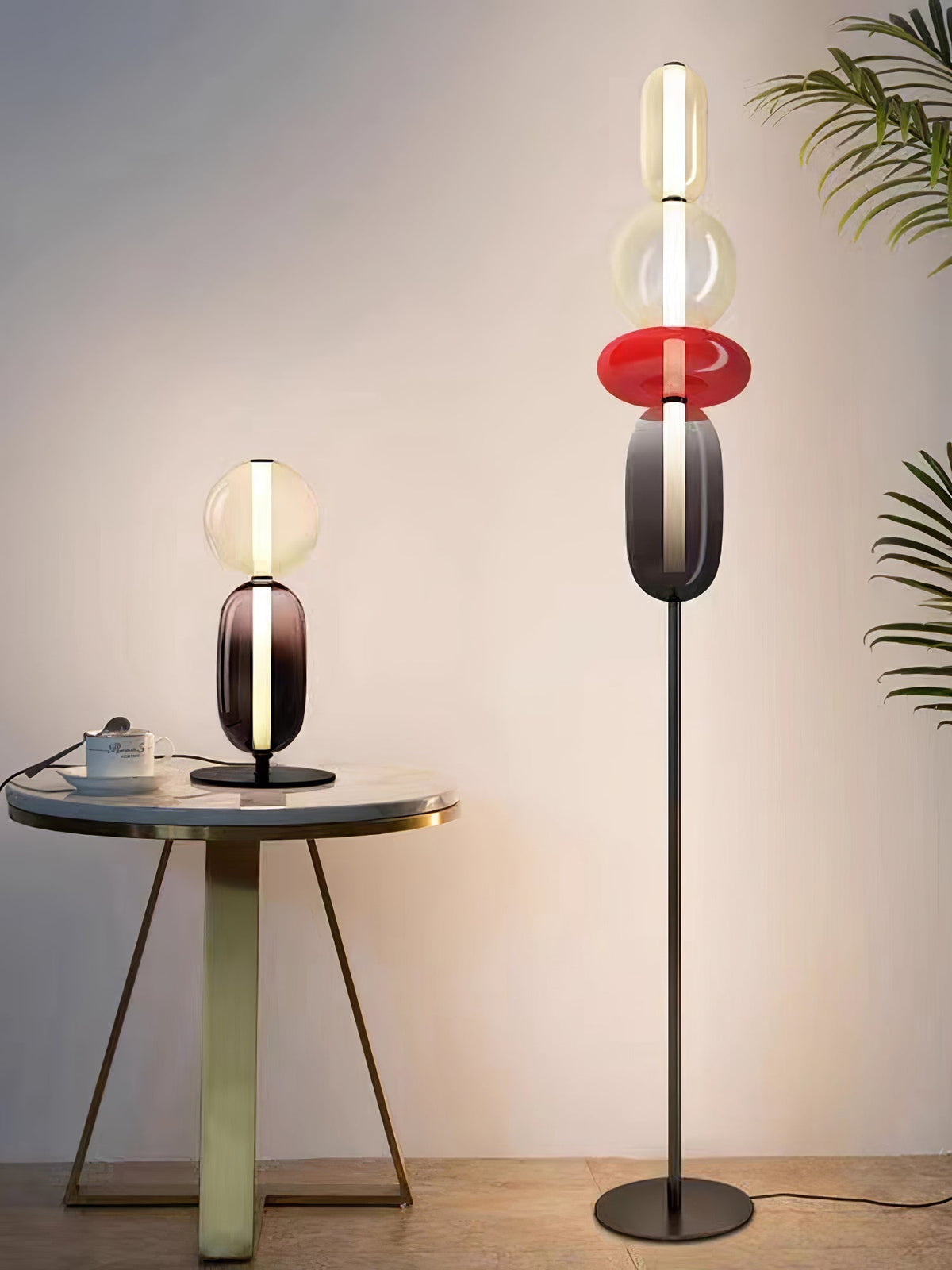 Velarelle Floor Light Candiedplayful Glass