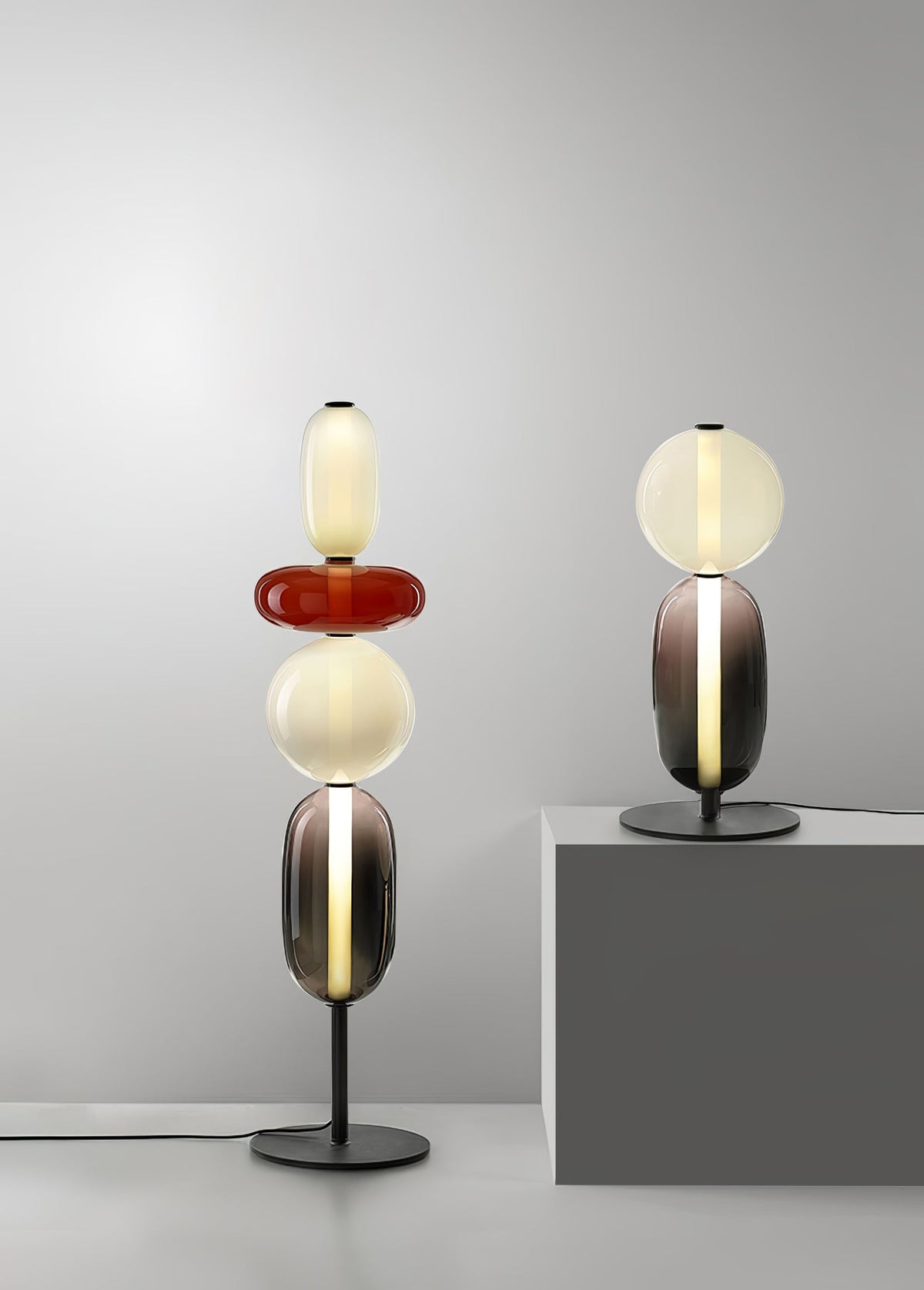 Velarelle Floor Light Candiedplayful Glass