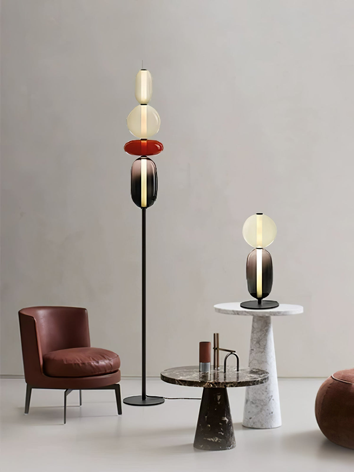 Willowshire Glass Floor Lamp