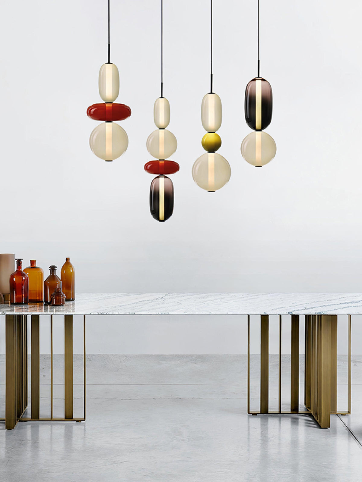 Daelen Glass Acrylic Artistic Pendant Light