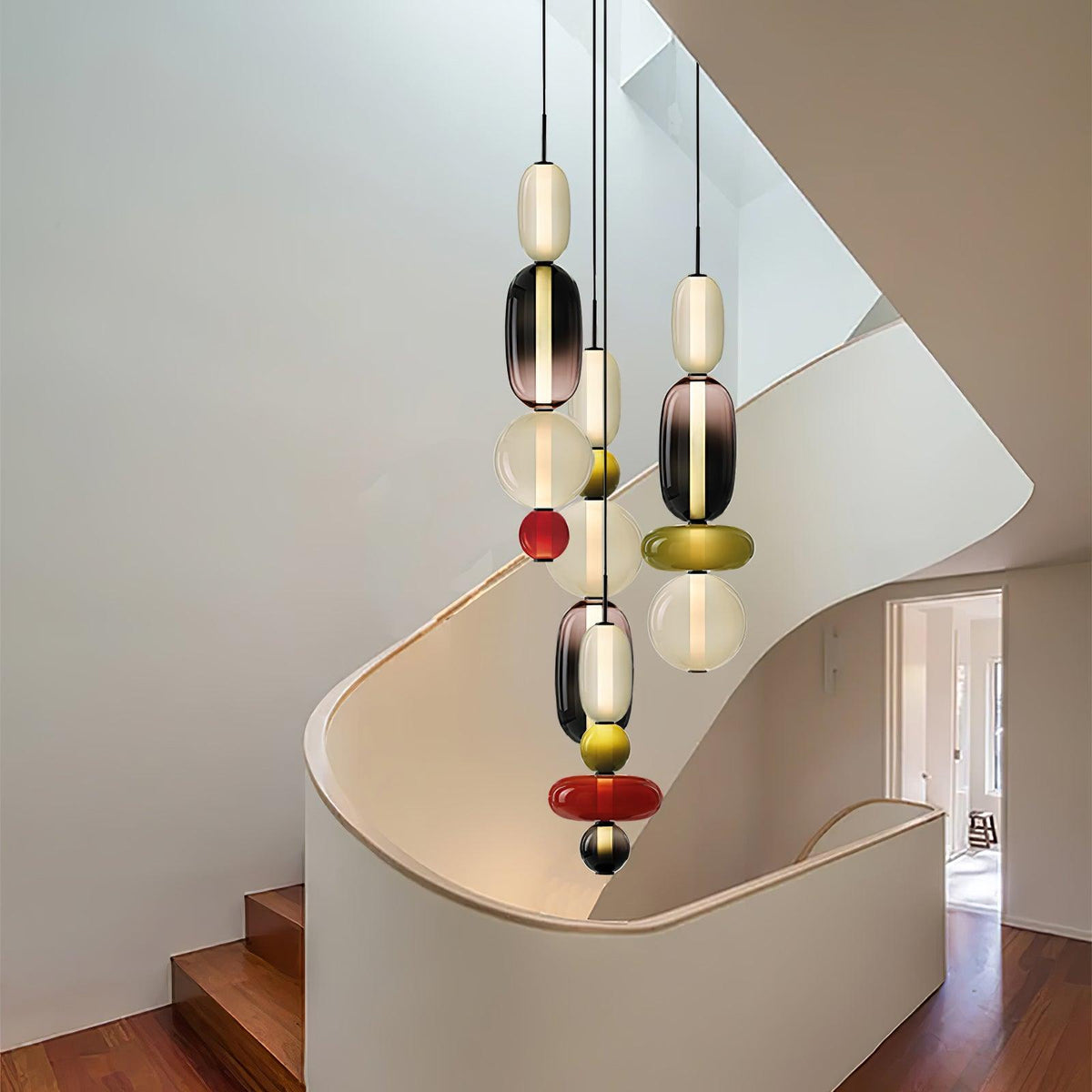 Daelen Glass Acrylic Artistic Pendant Light