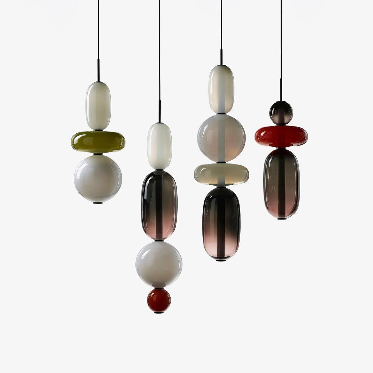 Daelen Glass Acrylic Artistic Pendant Light