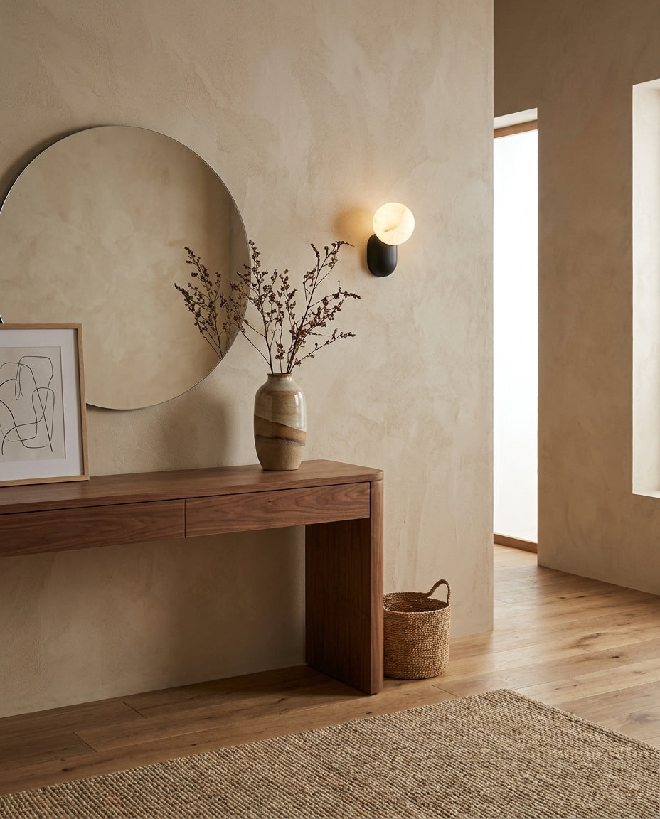 Keststone Alabaster Wall Sconce
