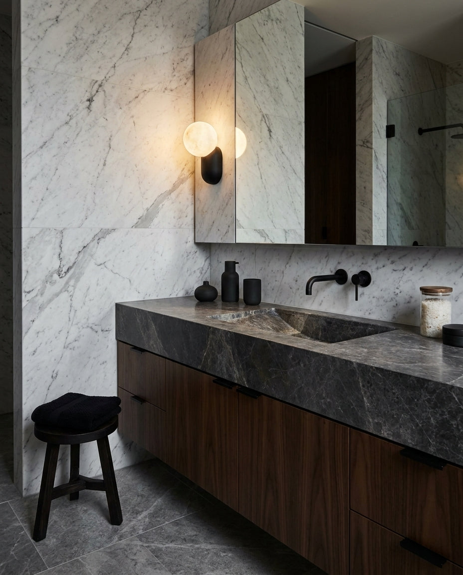Keststone Alabaster Wall Sconce