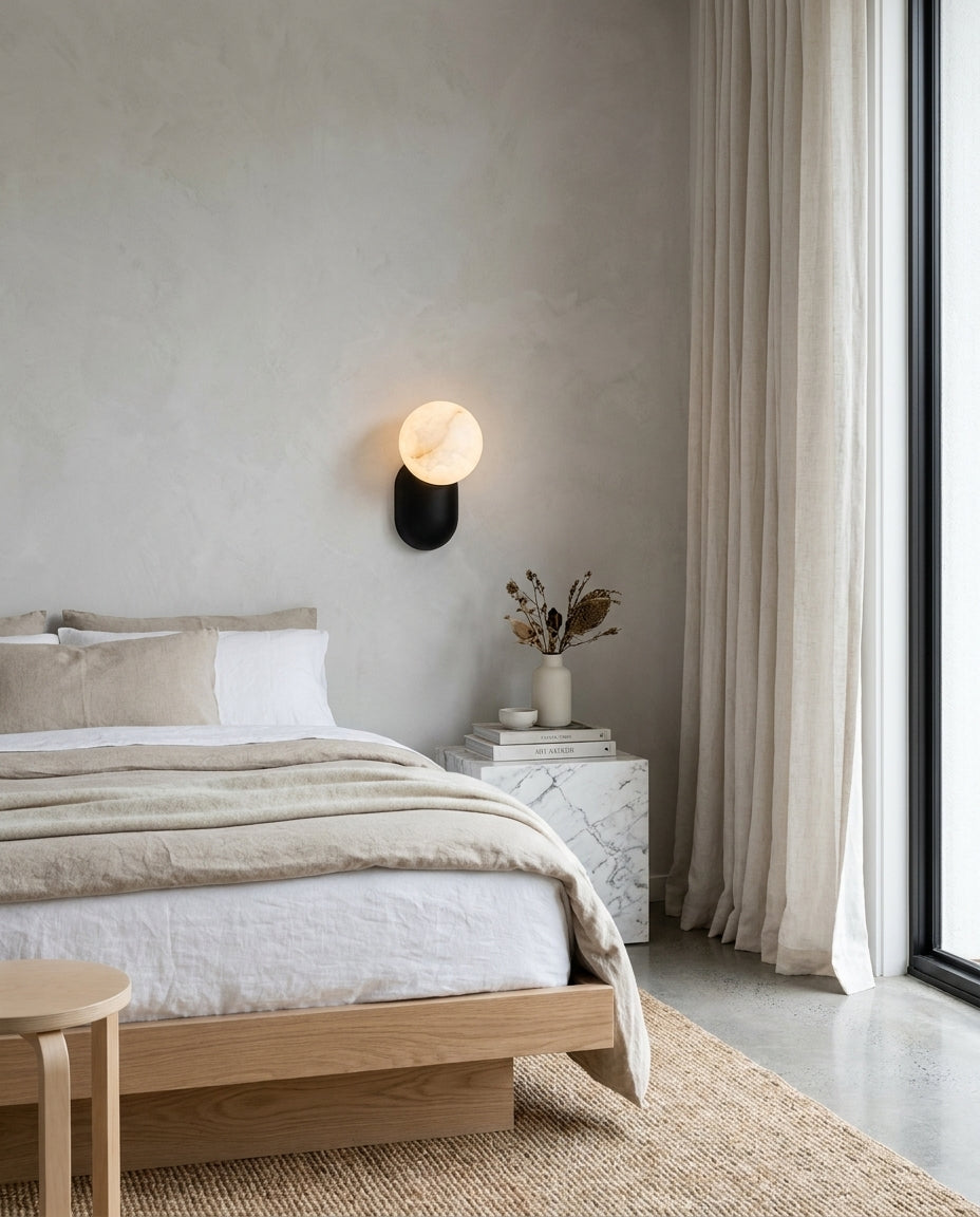 Keststone Alabaster Wall Sconce