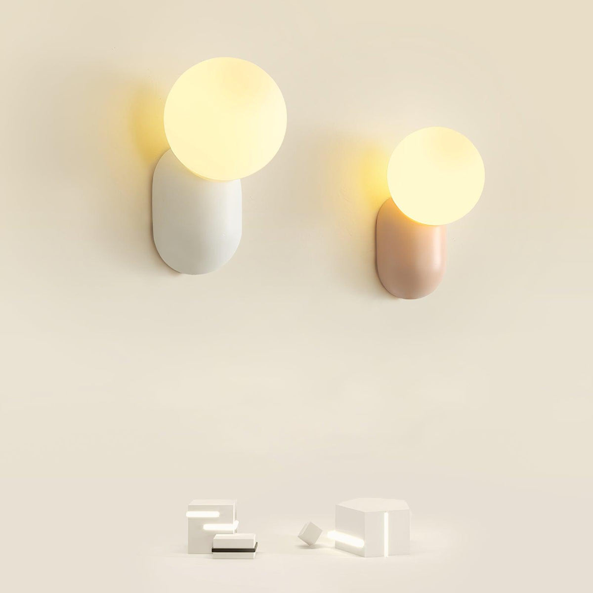 Nelo Minimalist Globe Wall Sconce