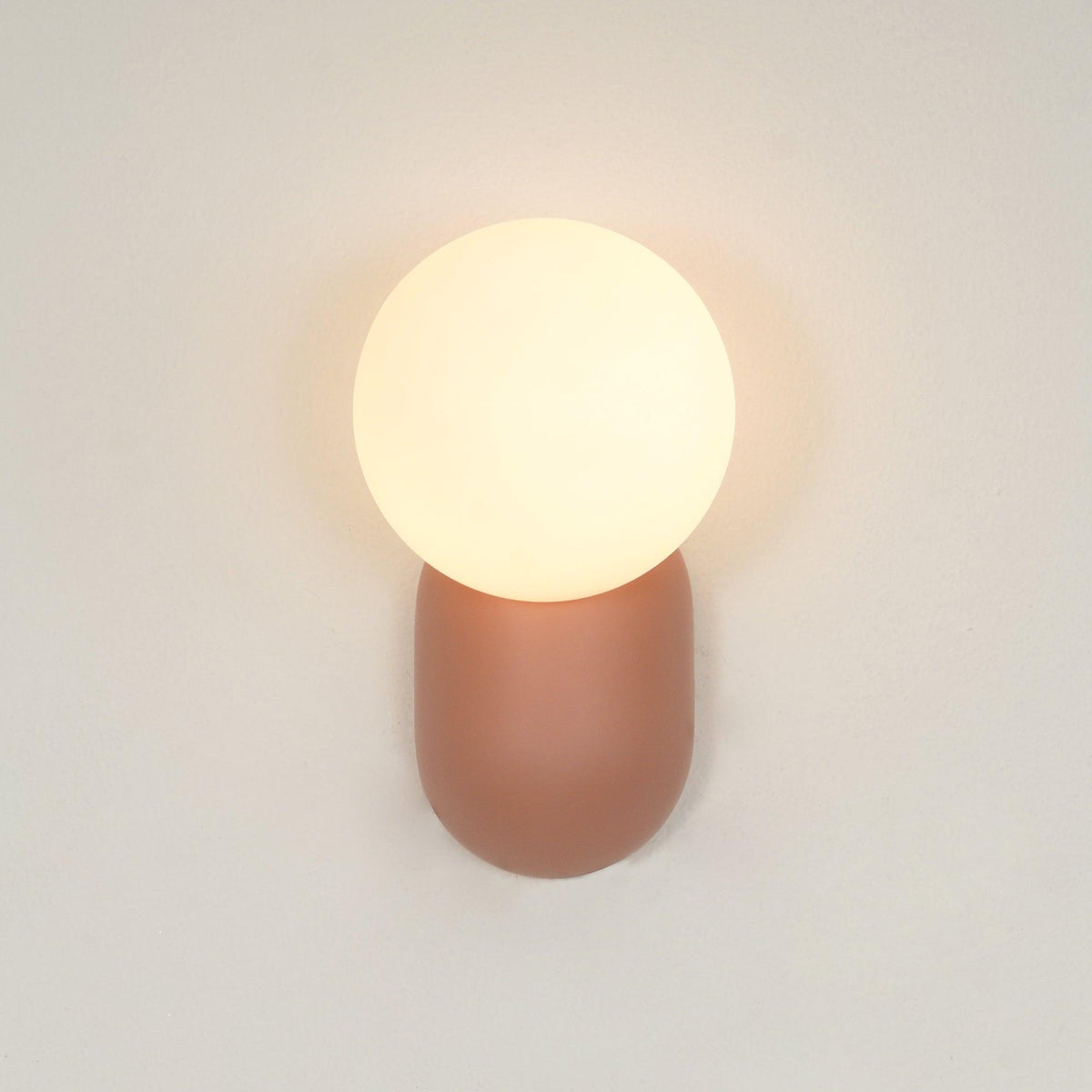 Nelo Minimalist Globe Wall Sconce
