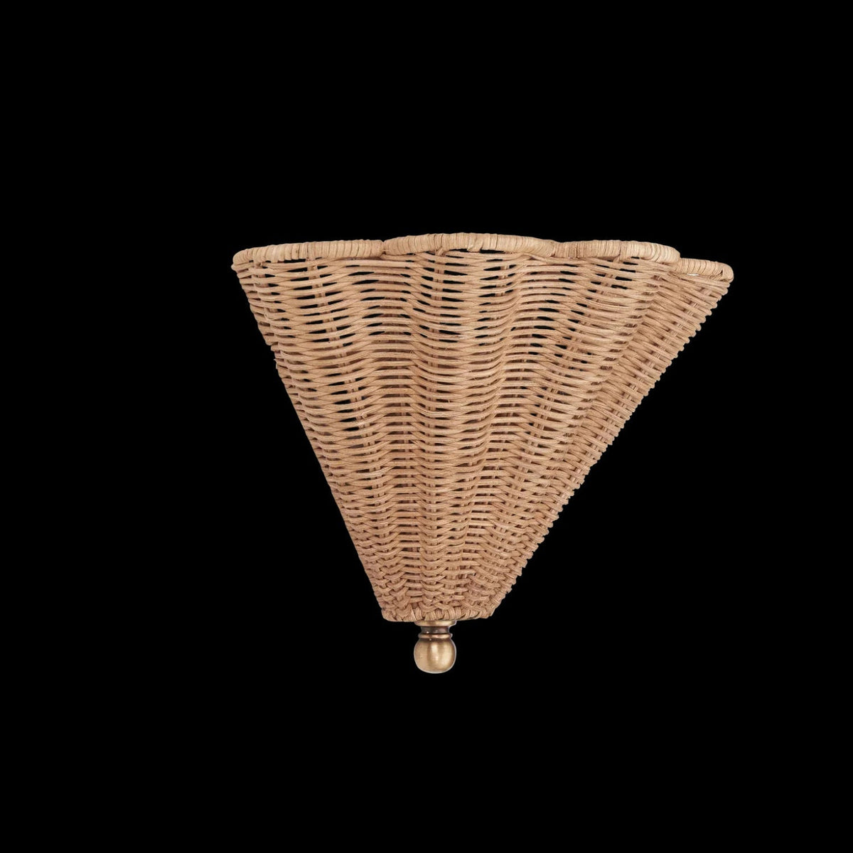 Raveelia Captiva Rattan Wall Sconce