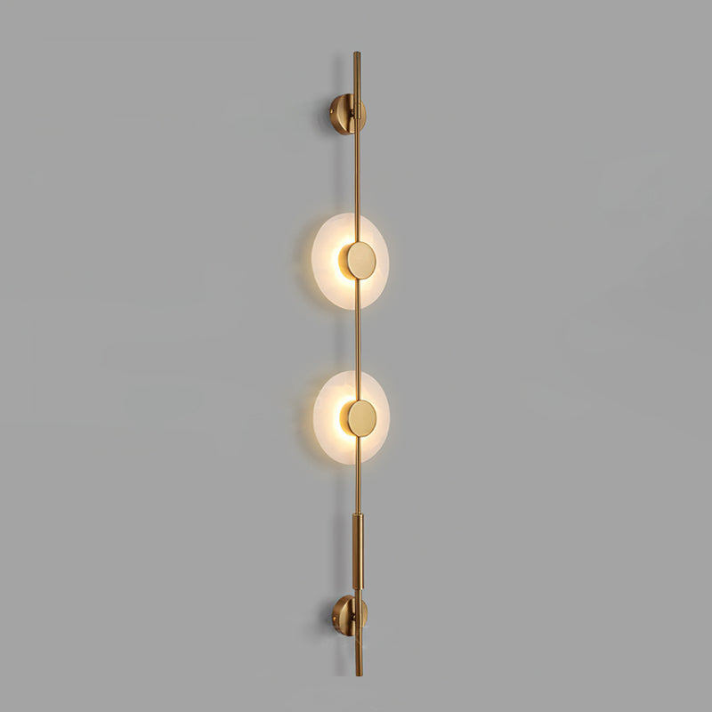 Nivaraya Vertical Alabaster Wall Lamp