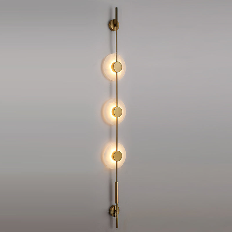 Nivaraya Vertical Alabaster Wall Lamp