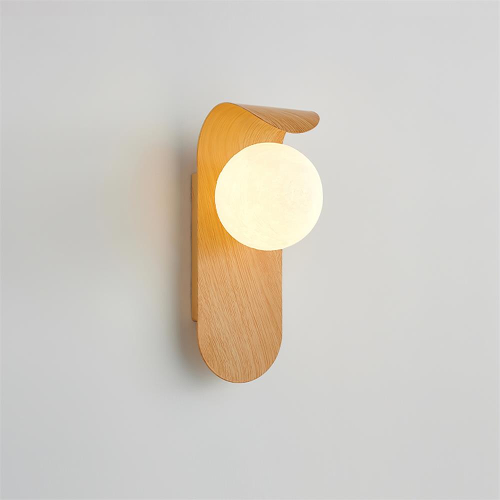 Sovedot Indoor Wall Lamp Wood / Walnut