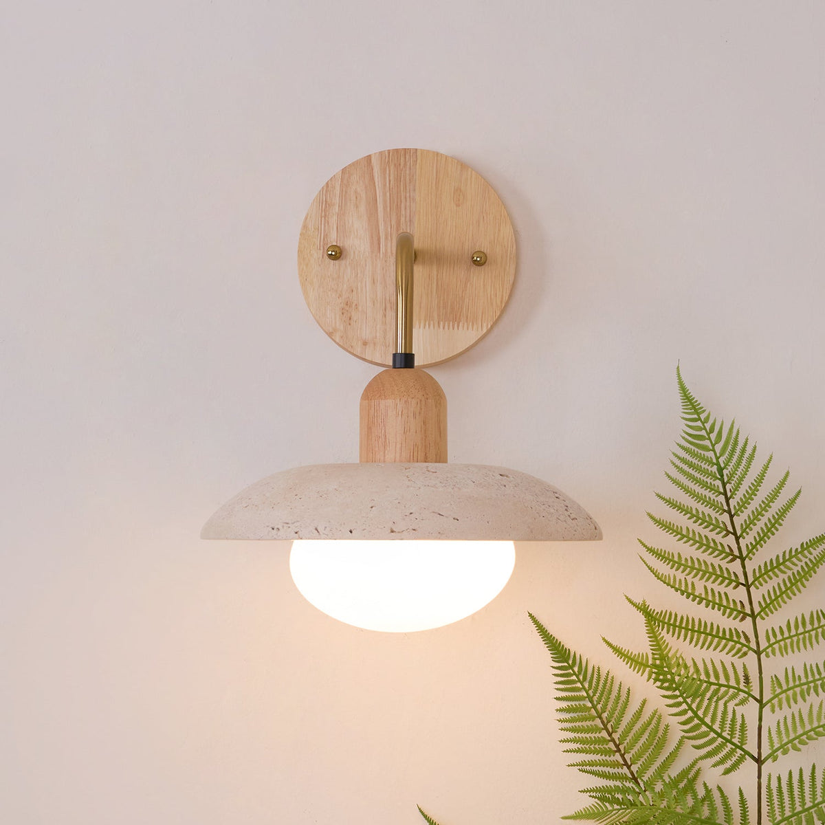 Vumarat Wall Lamp Vintage Travertine