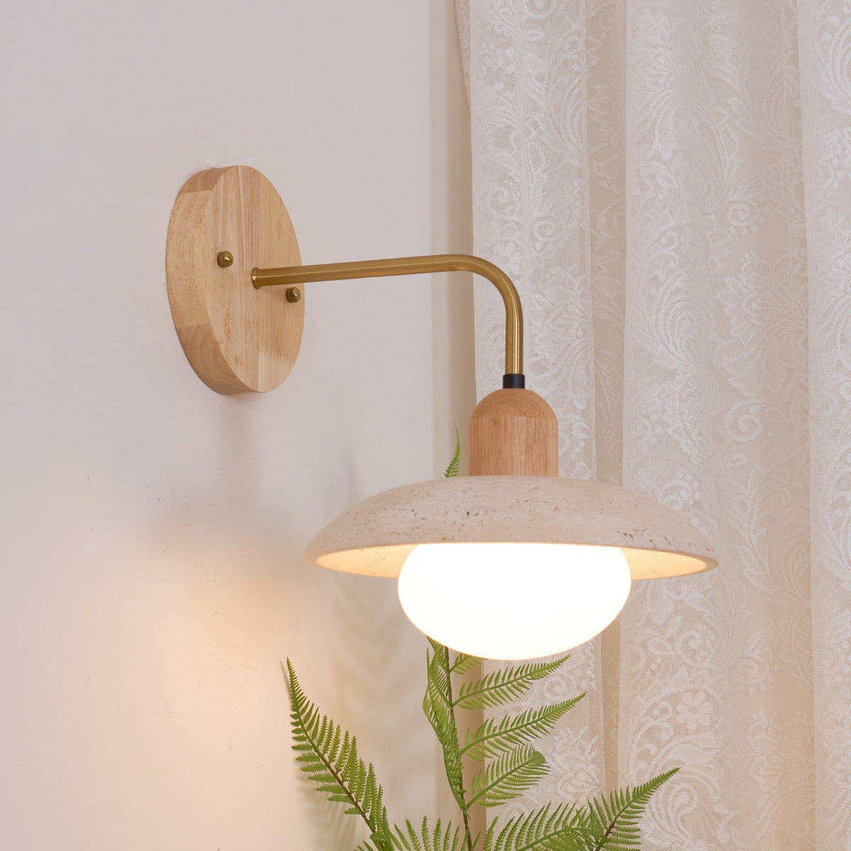 Vumarat Wall Lamp Vintage Travertine