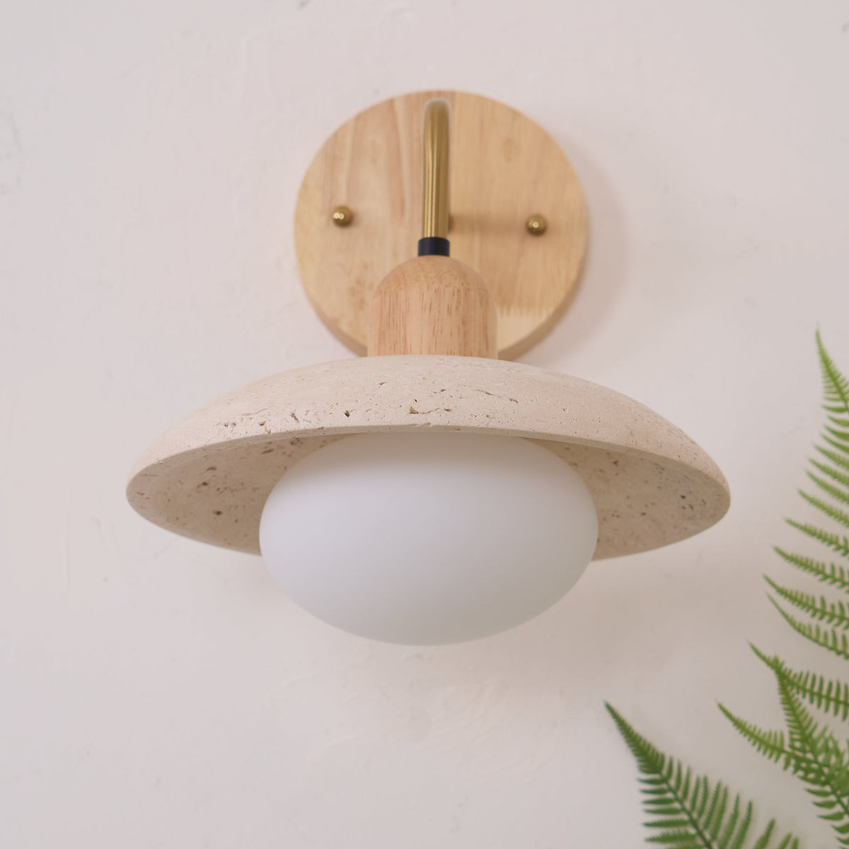 Vumarat Wall Lamp Vintage Travertine