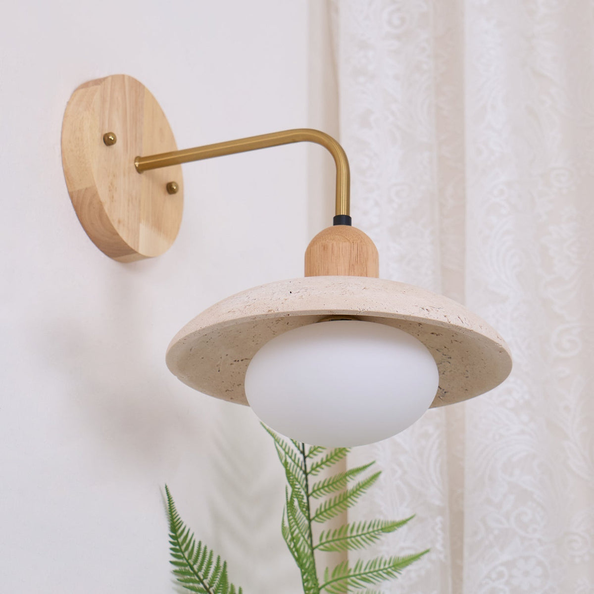 Vumarat Wall Lamp Vintage Travertine