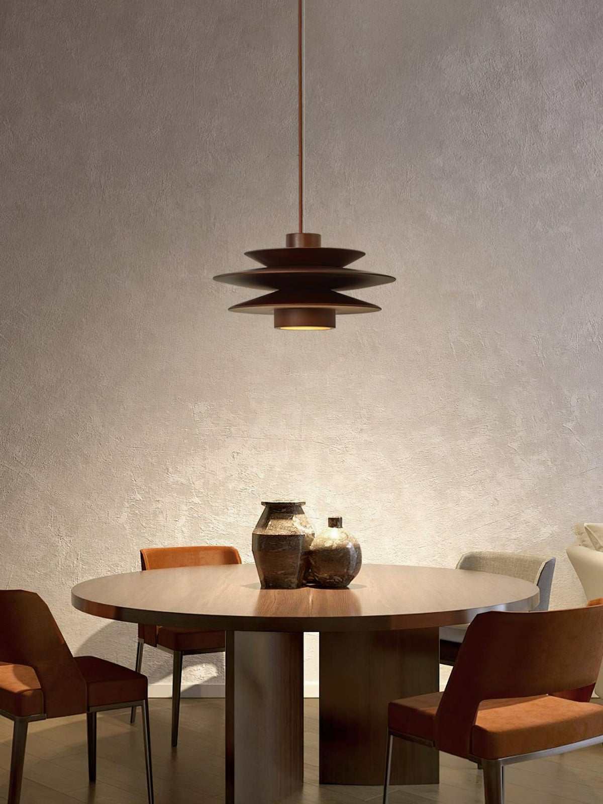 Elorda Wooden Retro Pendant Light