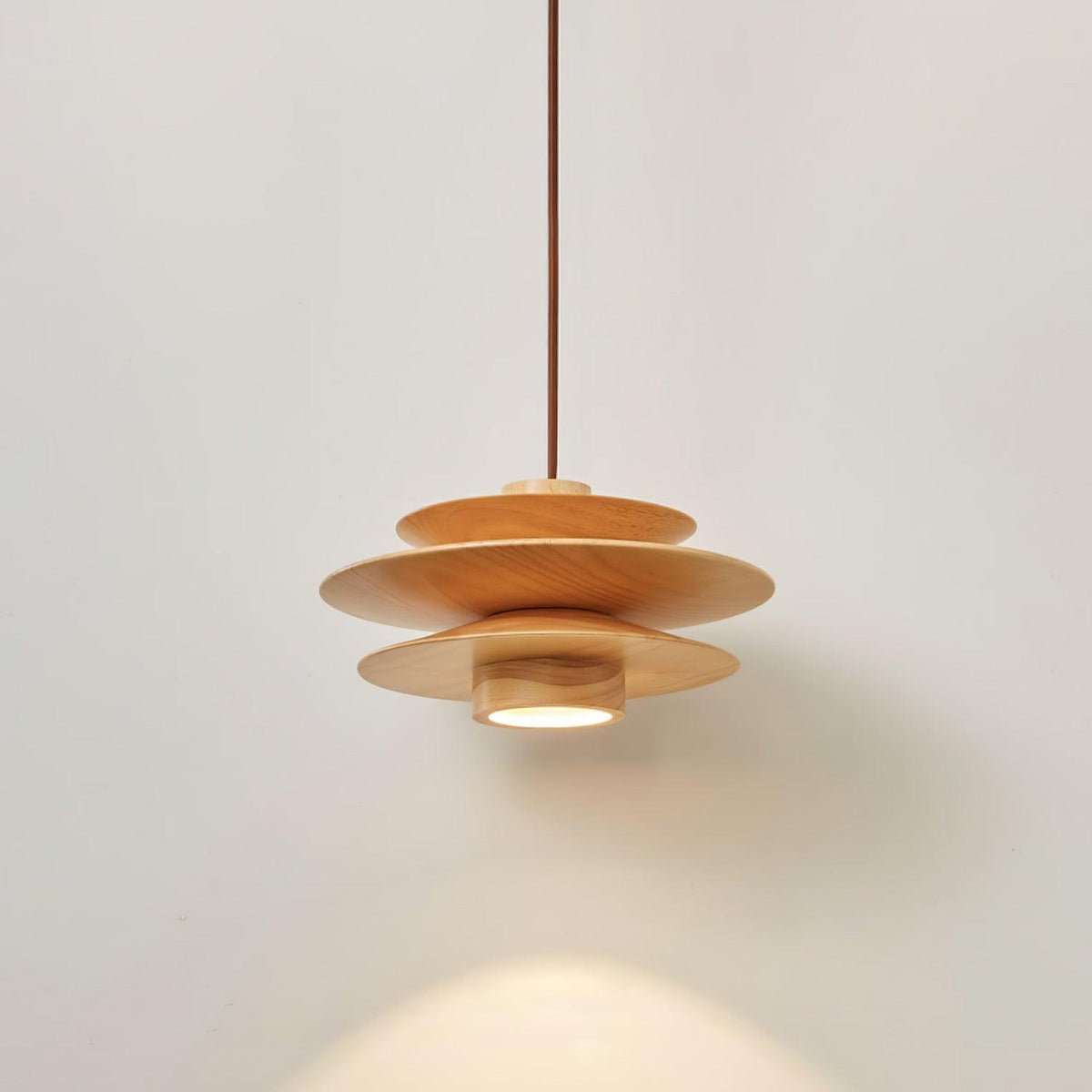 Elorda Wooden Retro Pendant Light