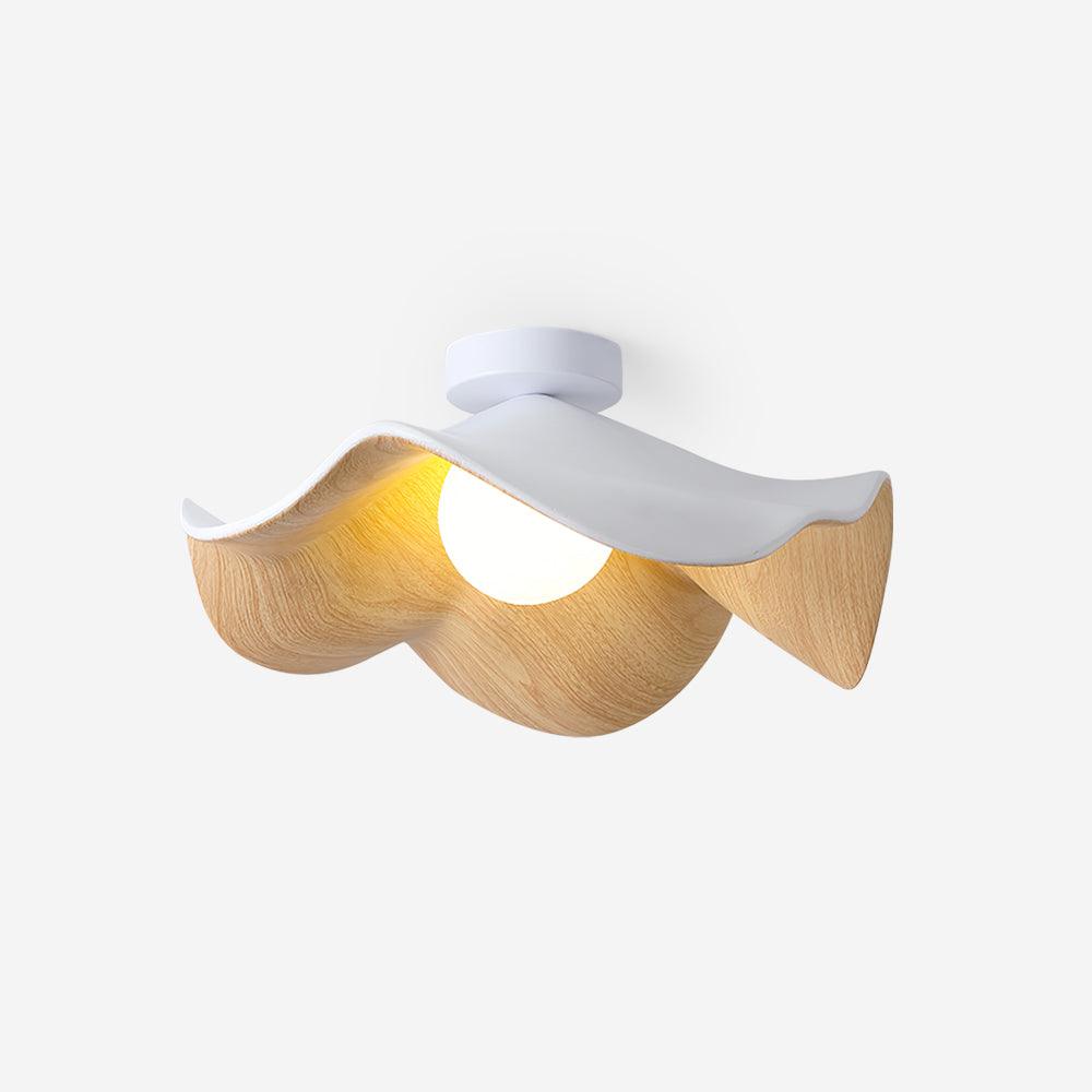 Borinil Ceiling Light Wood Black&White
