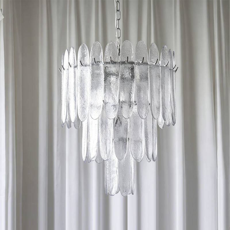 Catalina Glass Waterfall Chandelier