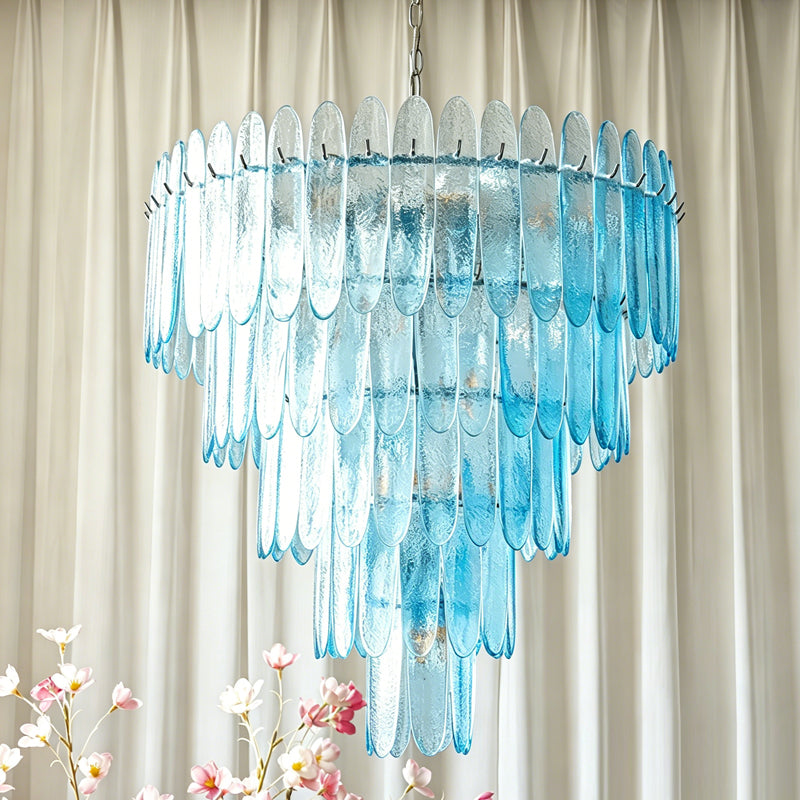 Catalina Glass Waterfall Chandelier