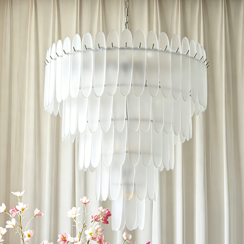 Catalina Glass Waterfall Chandelier