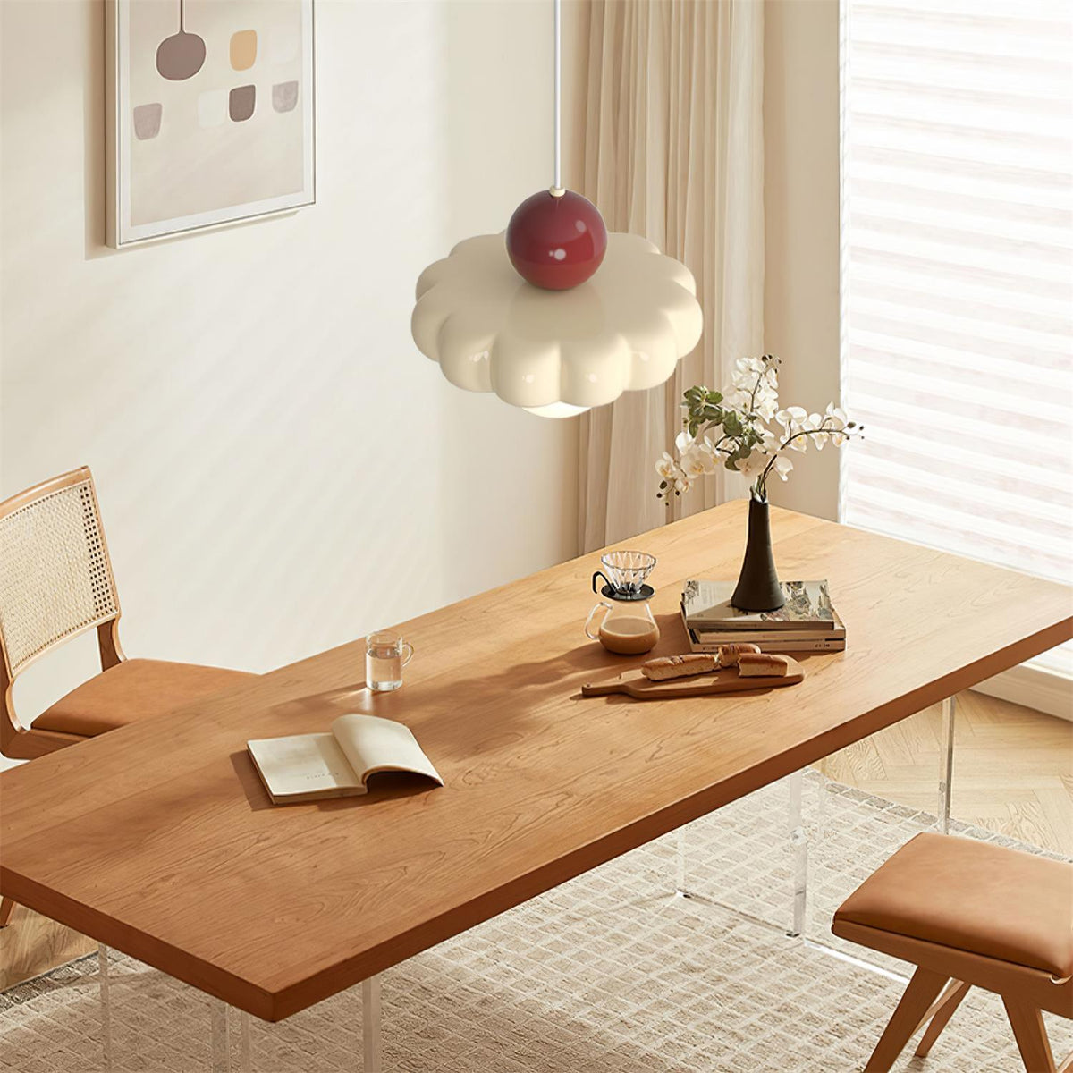 Lumiveria Cute Cream Pendant Light