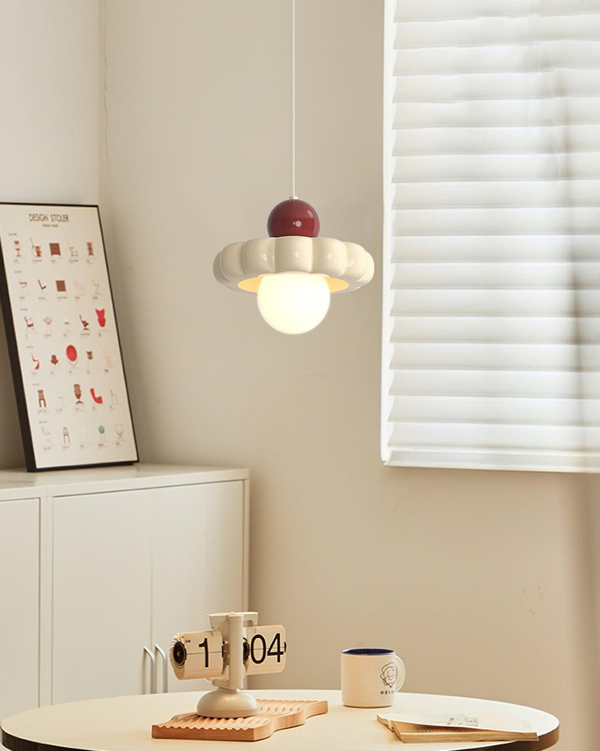 Lumiveria Cute Cream Pendant Light