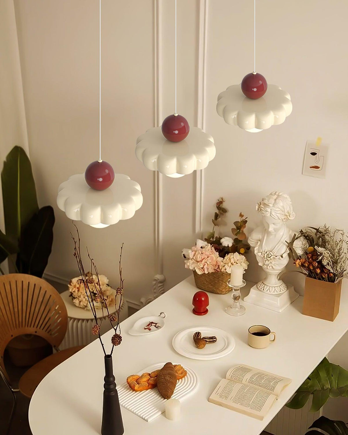 Lumiveria Cute Cream Pendant Light