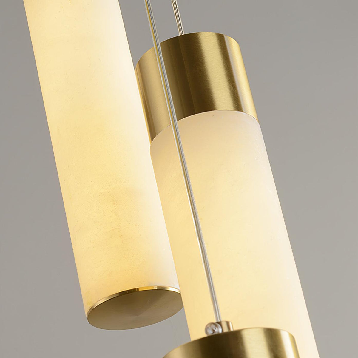 Vobinun Modern Alabaster Pendant Chandelier