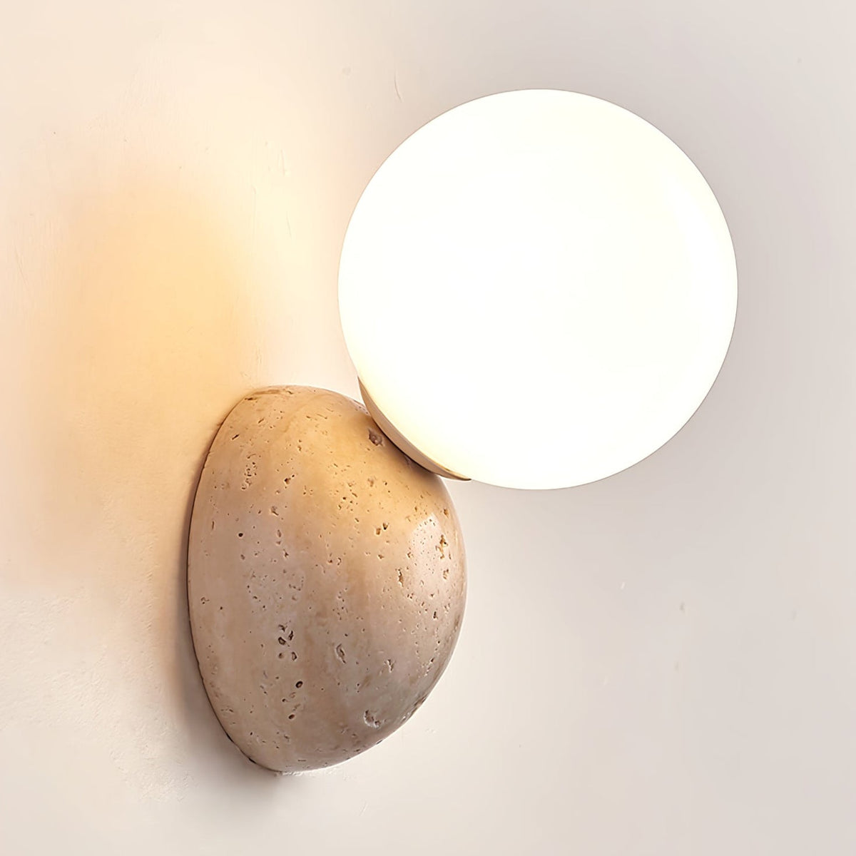 Cethair Travertine Wall Light