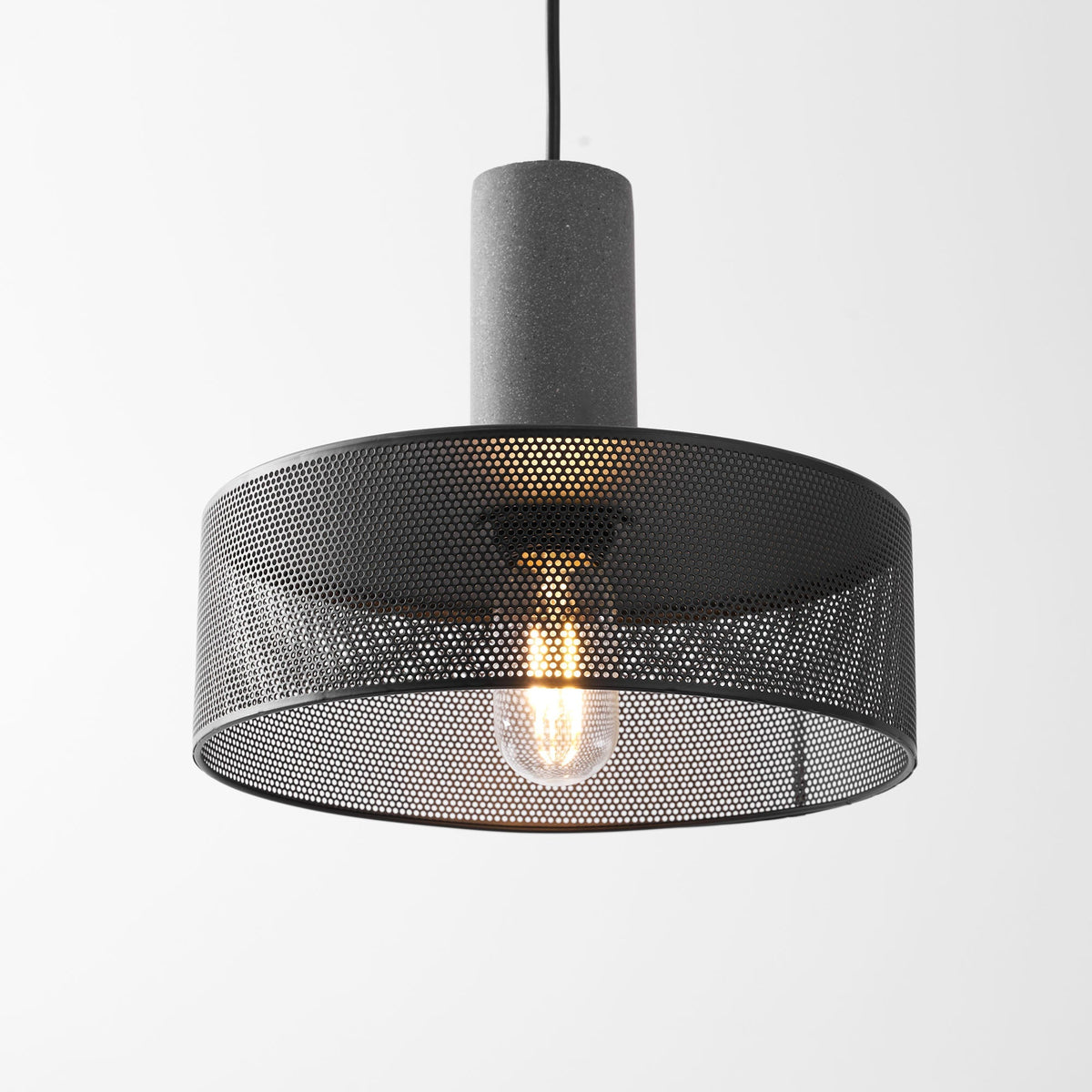 Bellwick Cement Mesh Pendant Light