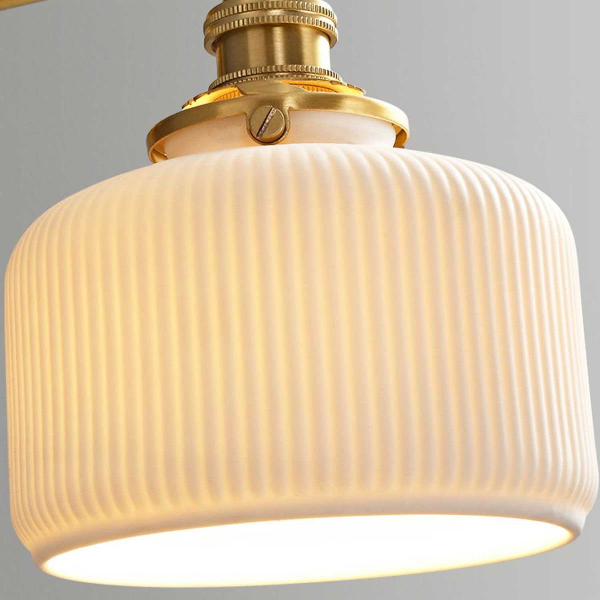 Elioaya Wall Lamp Unique Geometry Ceramic Metal