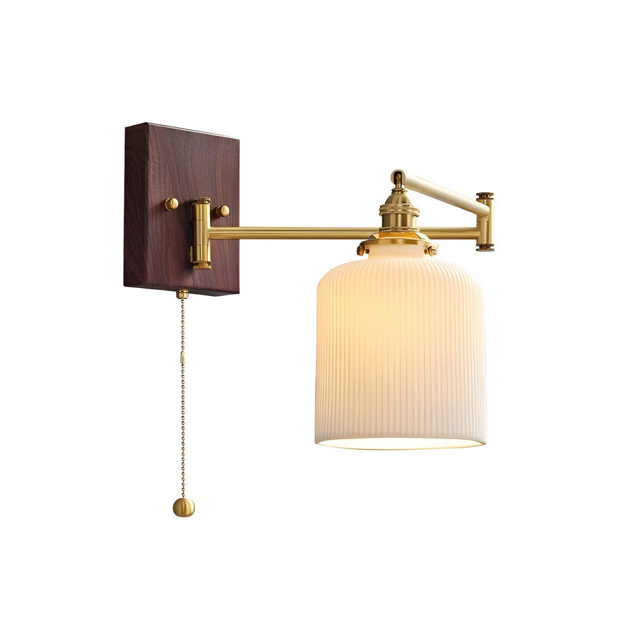 Elioaya Wall Lamp Unique Geometry Ceramic Metal