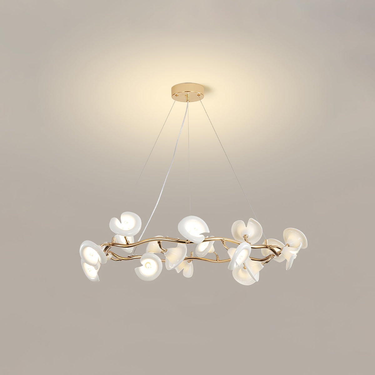 Covlen Chandelier Blossom Branch Elegant