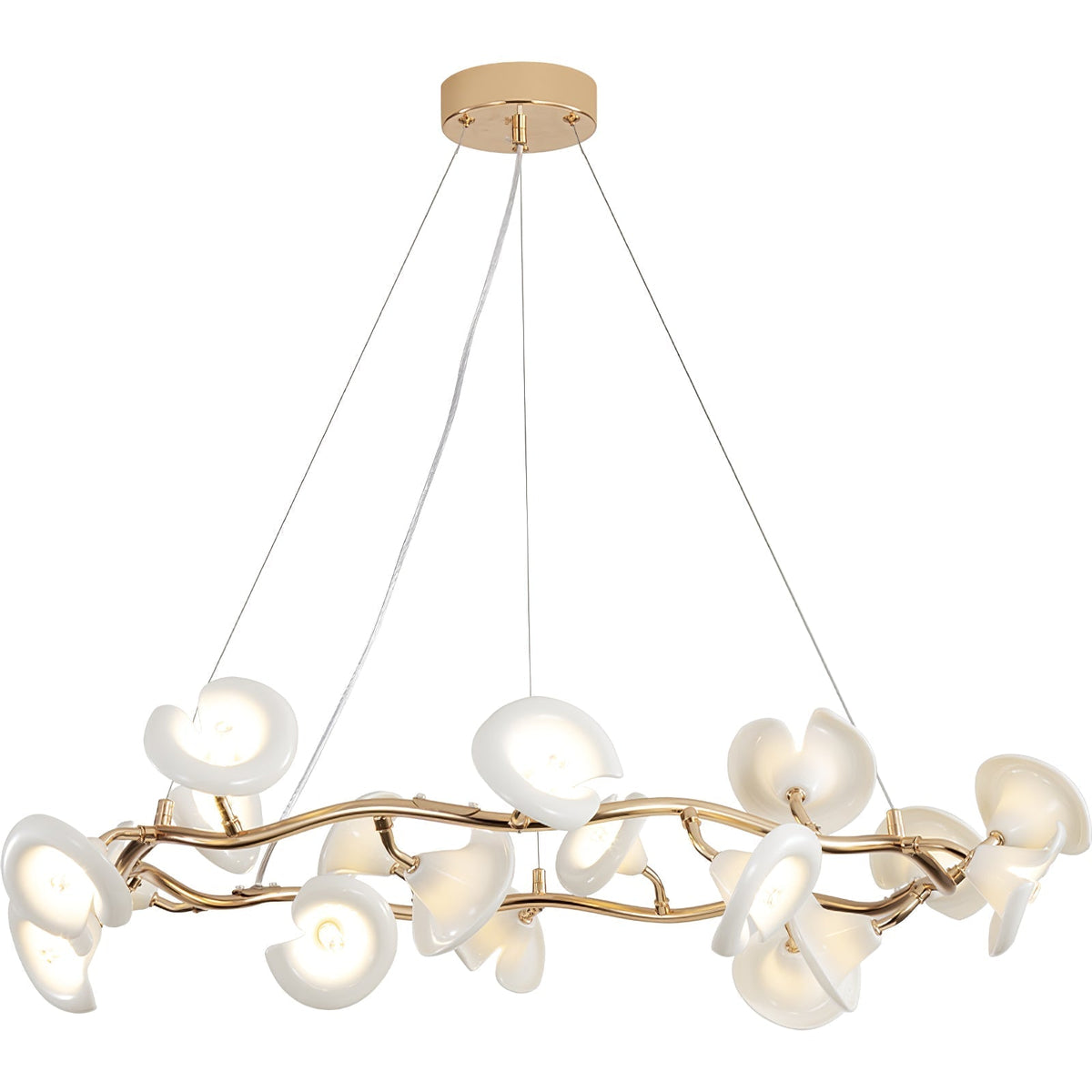 Covlen Chandelier Blossom Branch Elegant