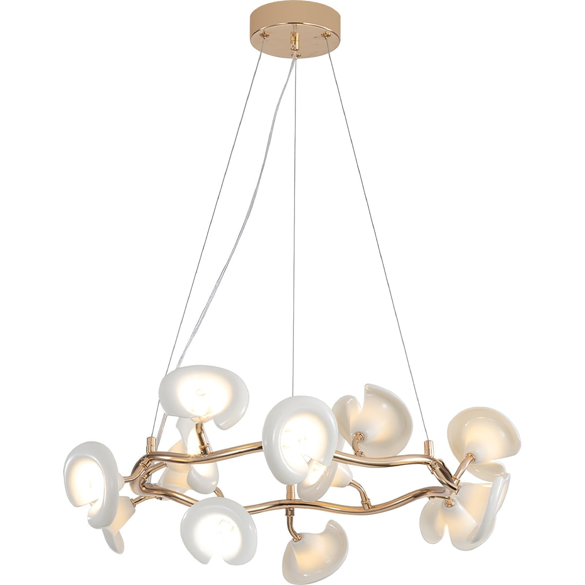 Covlen Chandelier Blossom Branch Elegant