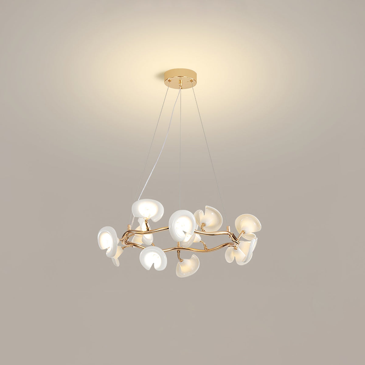 Covlen Chandelier Blossom Branch Elegant