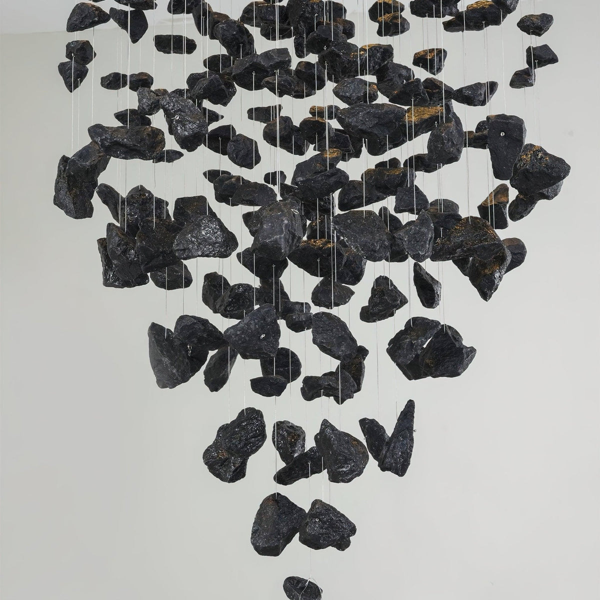 Orelelora Chandelier Charcoal Linear I