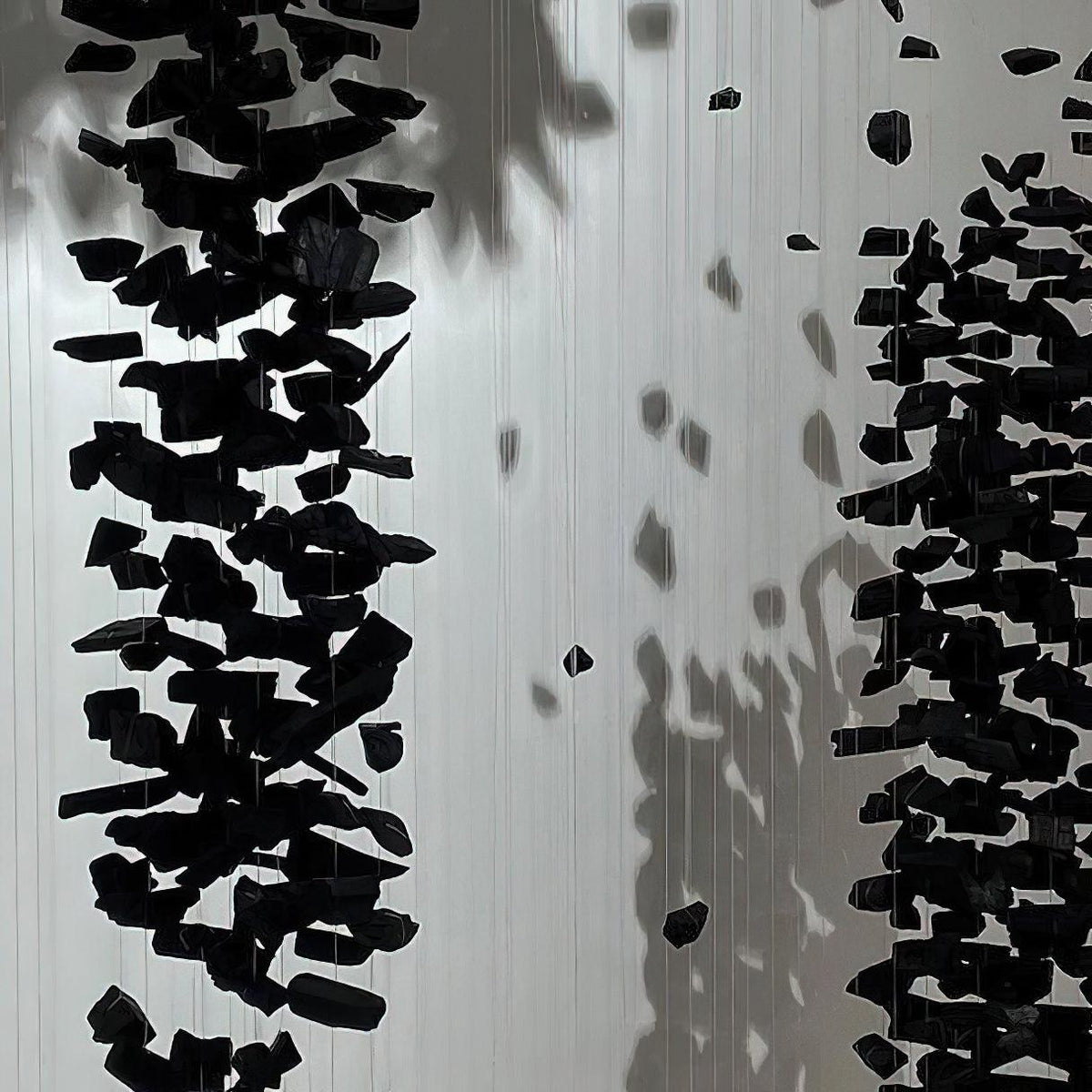 Calinian Chandelier Charcoal Linear Composition R