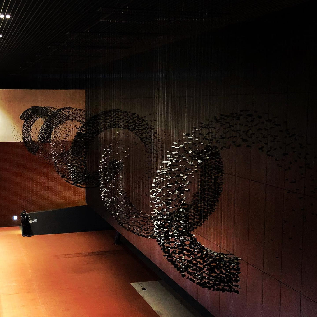 Seliian Charcoal Stone Sculptural Chandelier Letter G to L