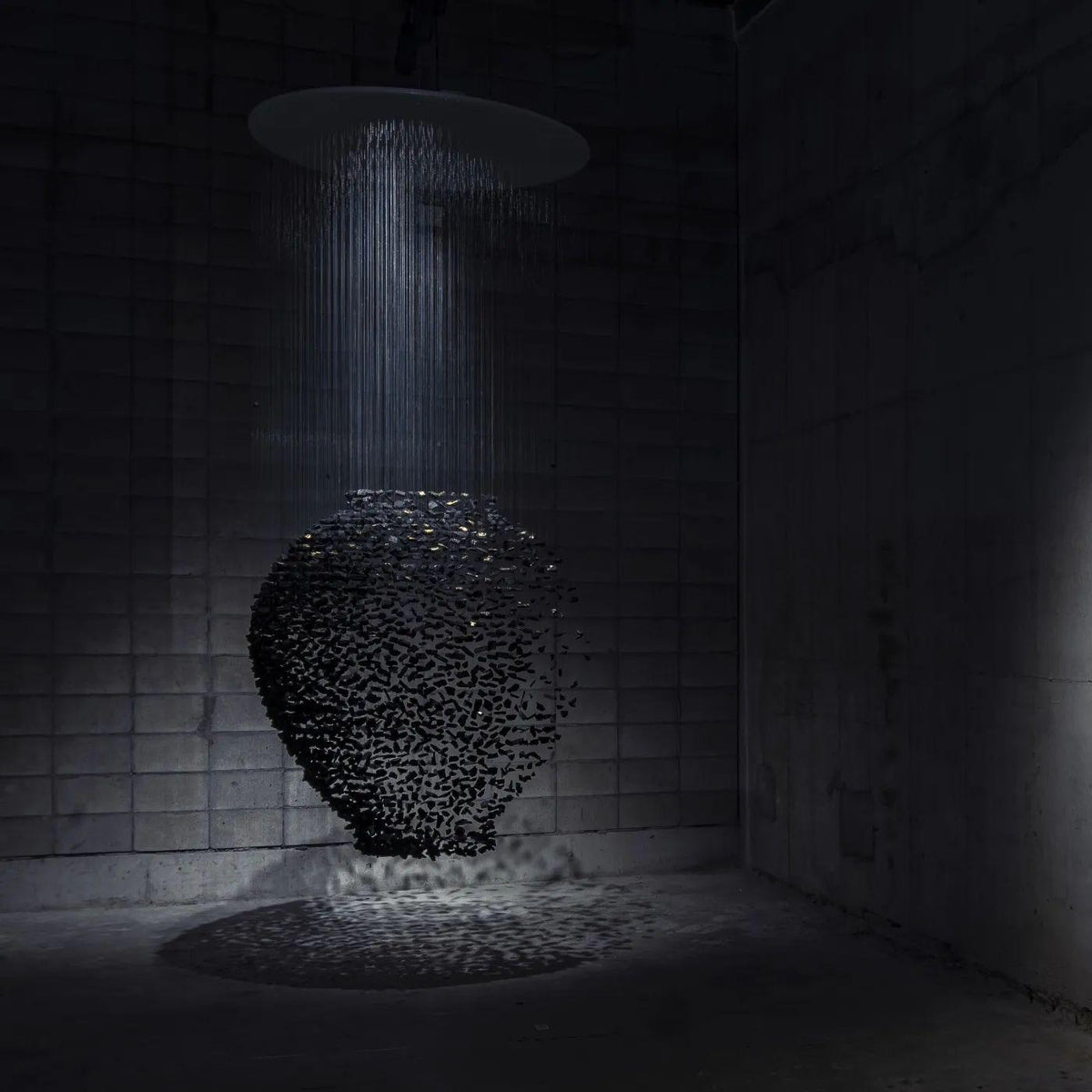 Vaelior Postmodern Luxury Black Stones Chandeliers