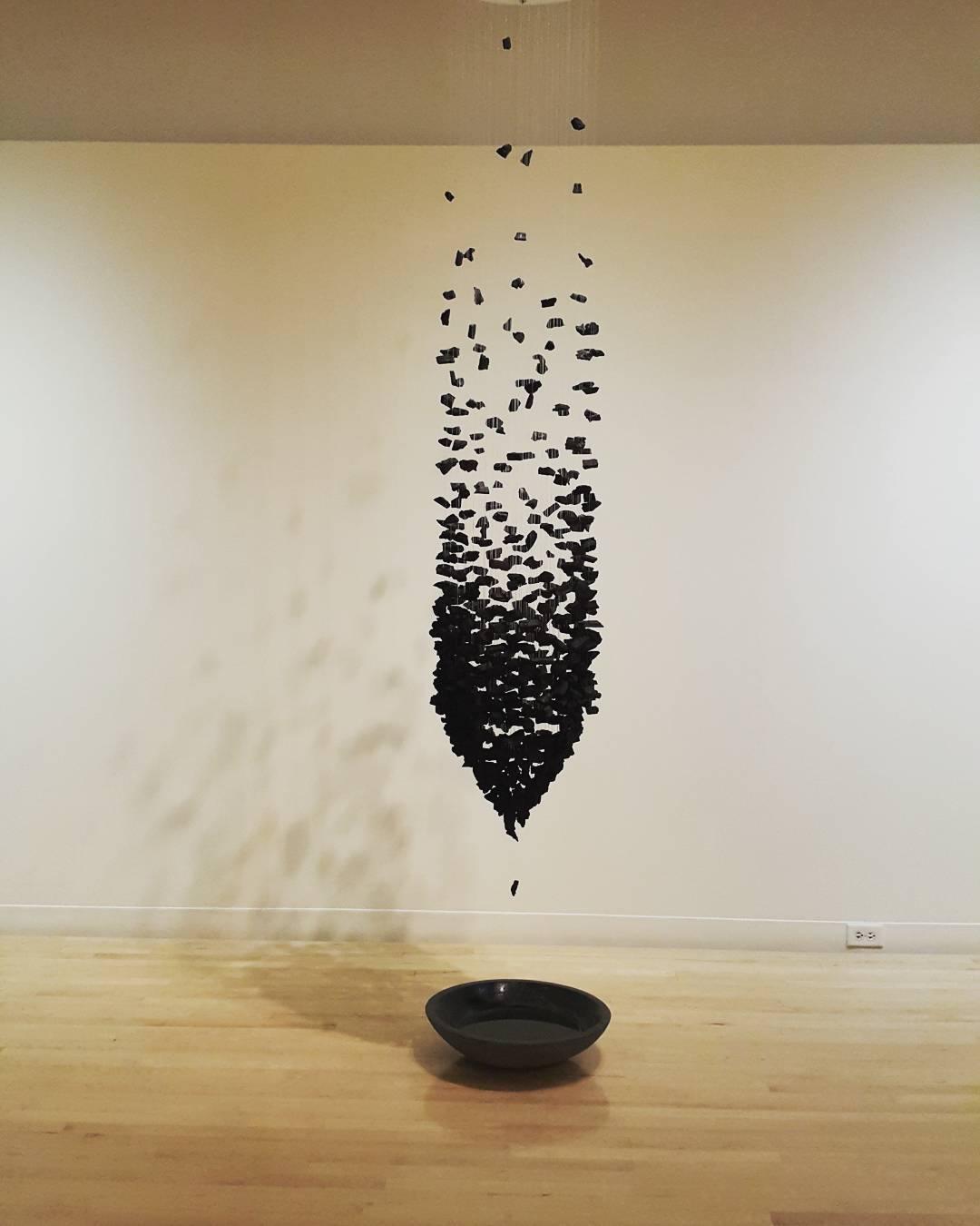 Vaelior Postmodern Luxury Black Stones Chandeliers