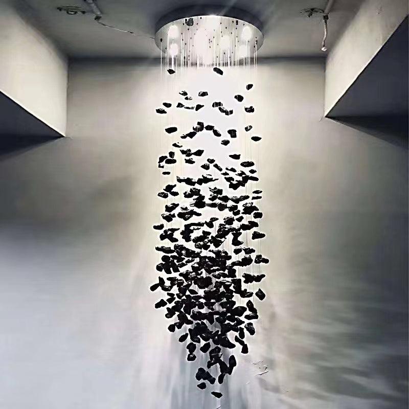 Orinridge Black Stones Chandelier