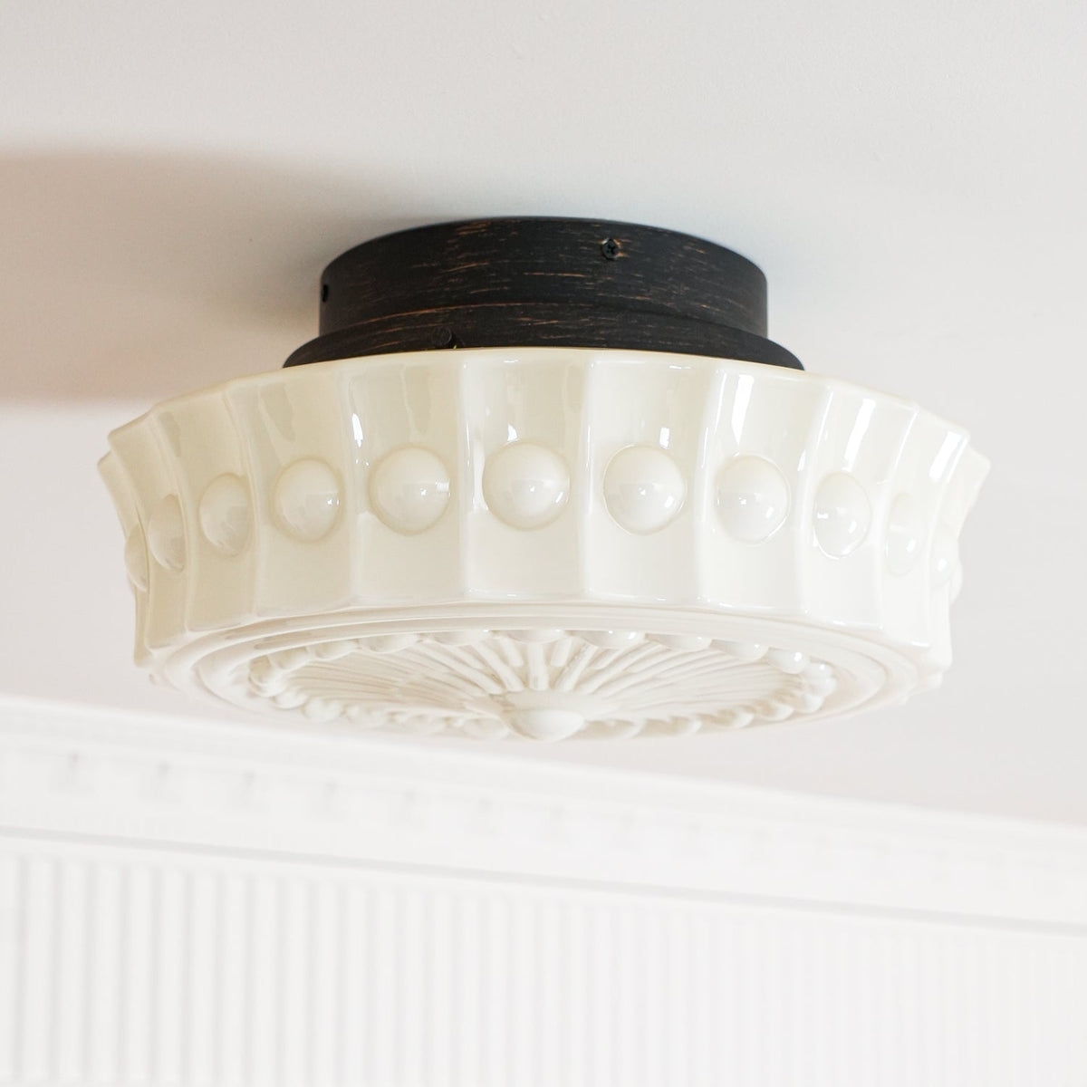 Norvale Vintage Flush Mount Ceiling Light